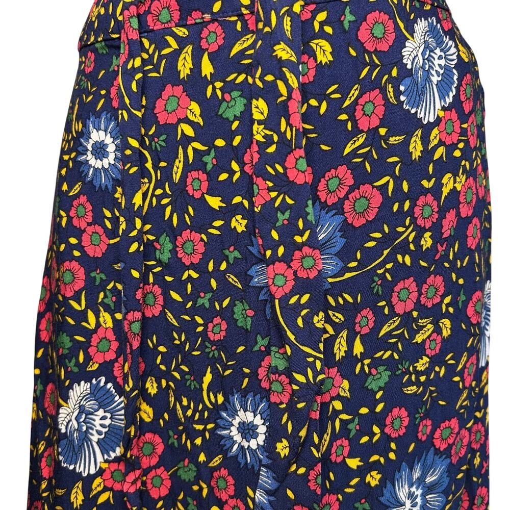 Zesica XL Blue Floral Boho Wrap Maxi Dress Cottage Casual Whimsigoth Retro - Picture 13 of 17